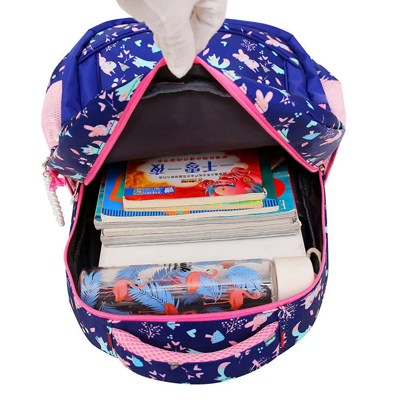 Removable 2/6 Wheels Kids boys girls Trolley Schoolbag Luggage Book Bag Backpack Children School Bags travel luggage sac mochila