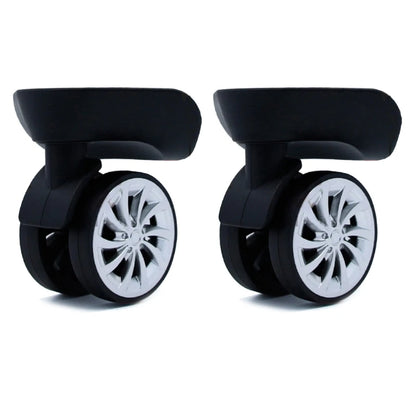 Replacement Luggage Wheels Portable A57 Suitcase Wheels Luggage Swivel Trolley Case Luggage Wheel for Repair Replacement