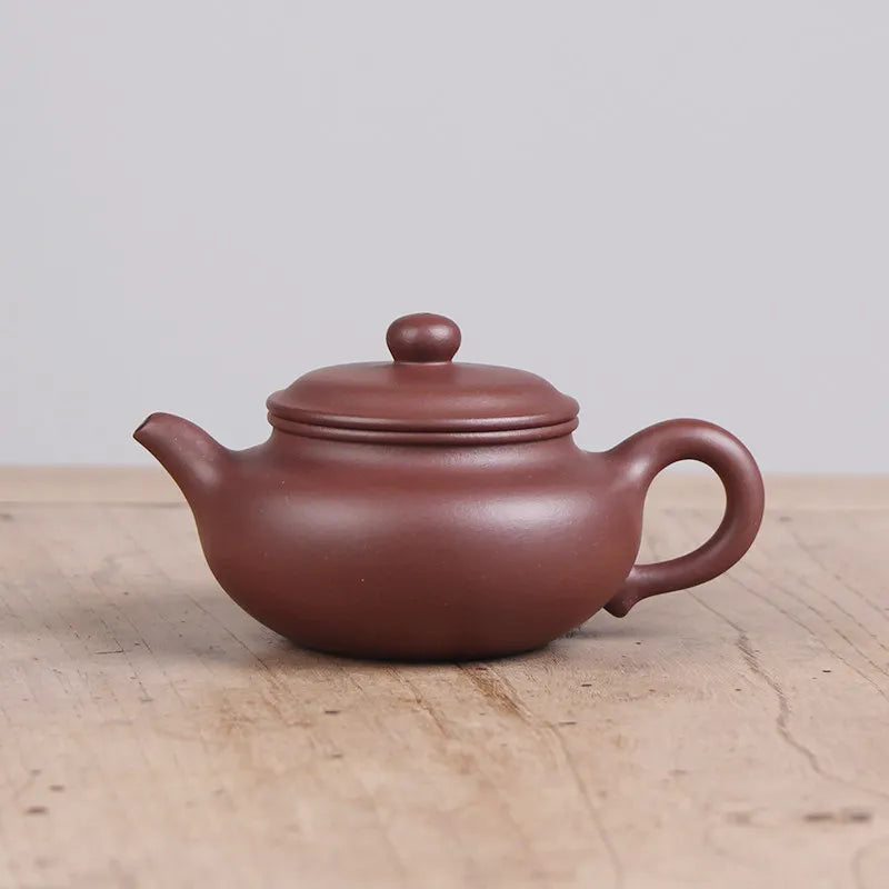 Required for Getting Started！Deyuanchang Purple Clay Antique Yixing Purple Clay Pot Water Hole inside Does Not Block Tea Half-Ha