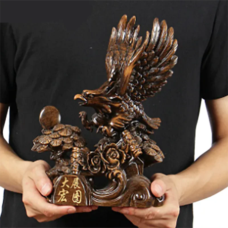 Resin Animal Model Sculpture Home Decoration Living Room Wine Cabinet Ornaments Office Desktop Auspicious Decor Accessories