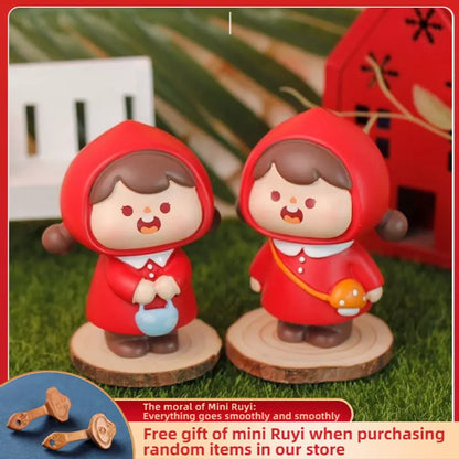 Resin Cartoon Cute Girl Car Ornament Micro Landscape Bonsai Decoration Desktop Creative Trinket Home Accessories Figurines