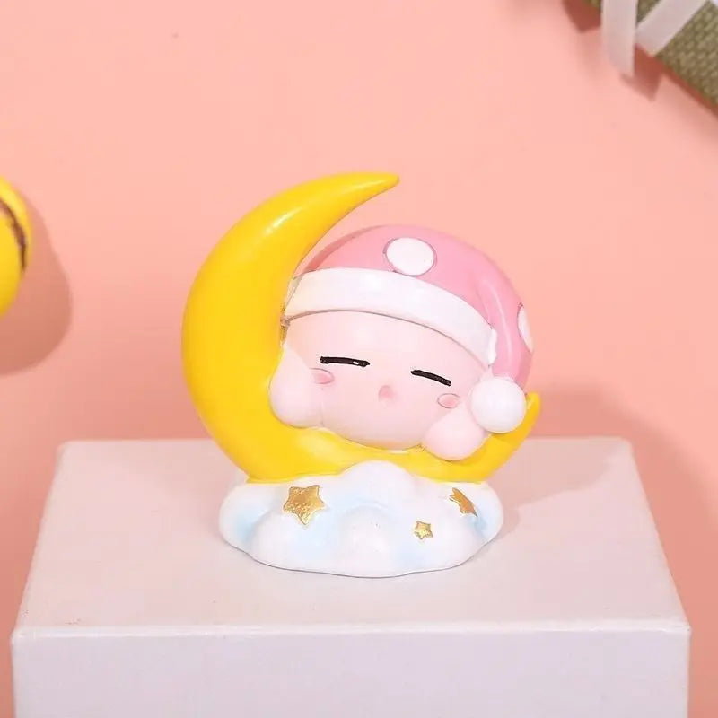 Resin Cartoon Cute Stay Car Ornament Micro Landscape Bonsai Decoration Desktop Creative Trinket Home Accessories Figurines