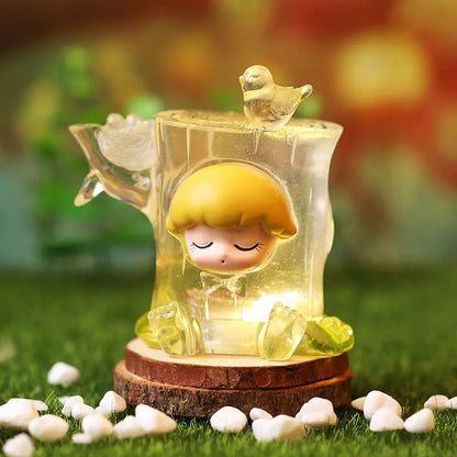 Resin Cartoon Forest Series Car Ornament Micro Landscape Bonsai Decoration Desktop Creative Trinket Home Accessories Figurines