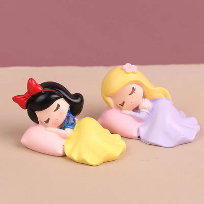 Resin Cartoon Mermaid Car Ornament Micro Landscape Bonsai Decoration Desktop Creative Trinket Home Accessories Figurines