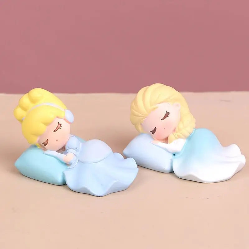 Resin Cartoon Mermaid Car Ornament Micro Landscape Bonsai Decoration Desktop Creative Trinket Home Accessories Figurines