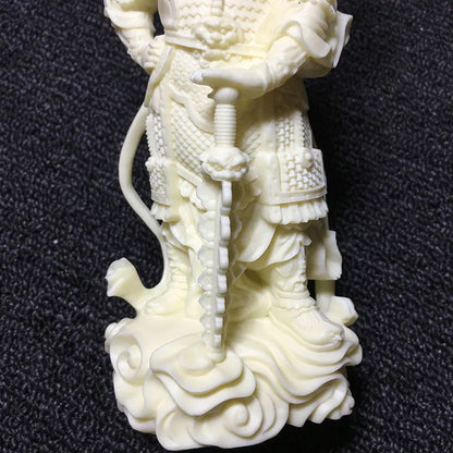 Resin Door God Wei Tuo Patron Saint Figure statue Resin sculpture High quality Home living room, room decoration Fortune statue