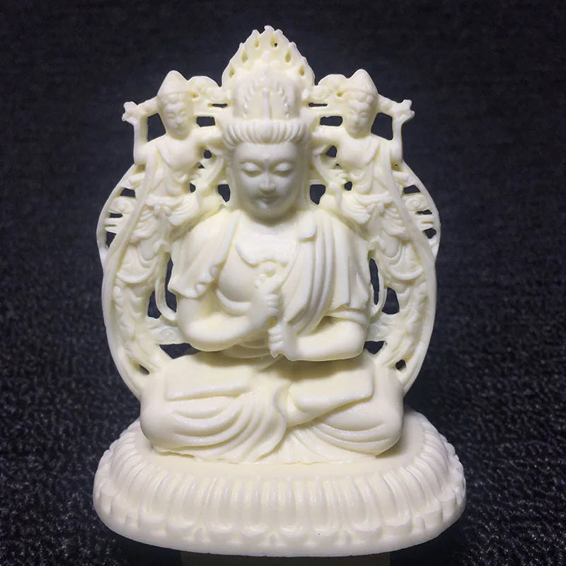 Resin Eight Patronus Statues  double sided buddha Buddha Statue modern art sculpture Home  car feng shui ornaments