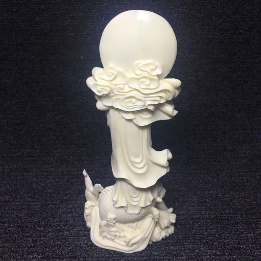 Resin  Guanyin Bodhisattva Characters Statue Chinese Buddha Statues Home Room Office Aquarium Feng Shui Decoration Statue