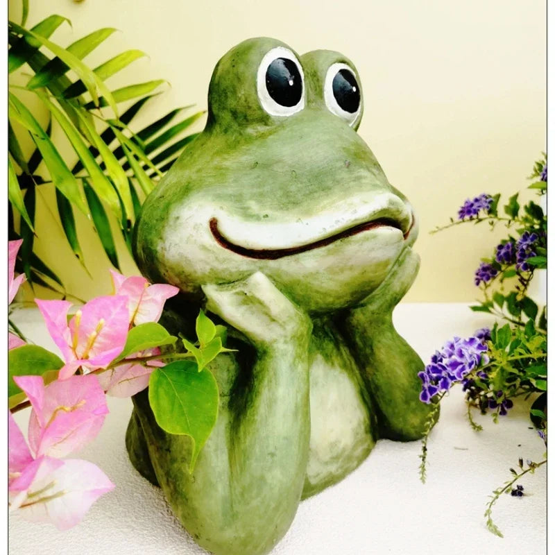 Resin Outdoor Decoration Creativity Animal Decoration American Outdoor Garden Courtyard Balcony Decoration Garden Statues Decor