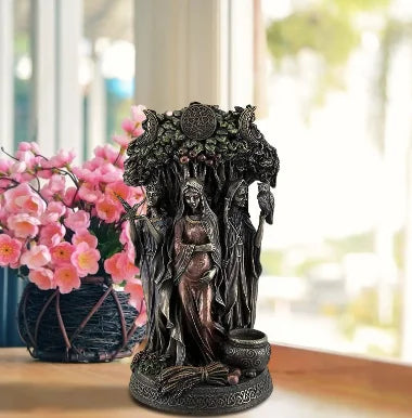 Resin Statues Danu Irish Triple Goddess Cast Bronze Statue
