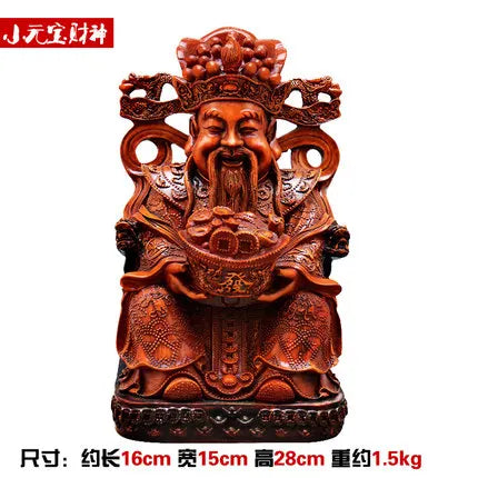 Resin handicraft, the god of wealth Buddha furnishing articles wealth treasures fill the home decoration home decoration