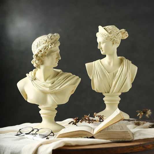 Resin statue of david model decoration fashion vintage home desktop decoration