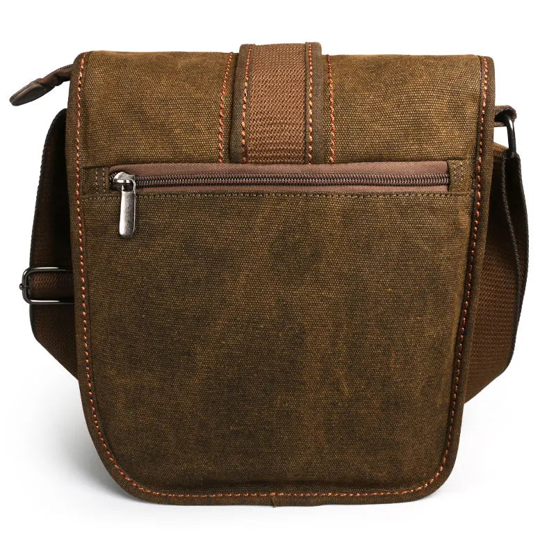 Retro Canvas Shoulder Bags Leisure Wear Resistant Cross Messenger Vintage Bag Fashion Crossbody Bag
