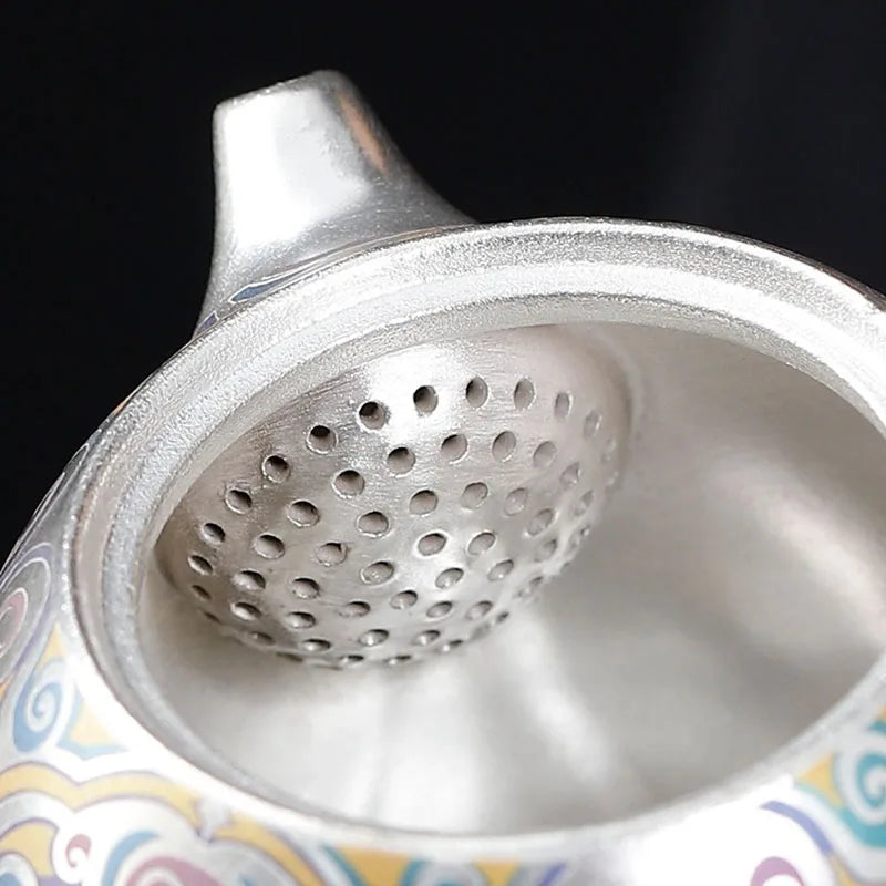 Retro Chinese Handmade Kongfu Tea Set, Ceramic Yixing Teapot, Oolong Puer Tea, Boil Water, Clay Kettle, High-end Gift