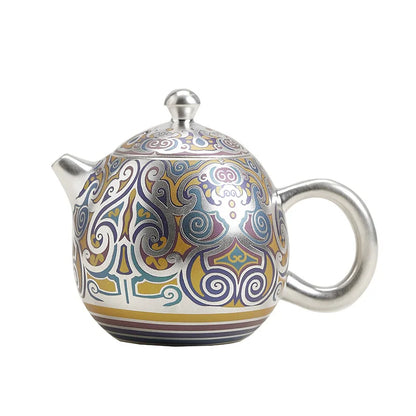 Retro Chinese Handmade Kongfu Tea Set, Ceramic Yixing Teapot, Oolong Puer Tea, Boil Water, Clay Kettle, High-end Gift