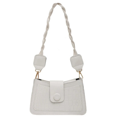 Retro Embossed Clutch Shoulder Bag Tote Handbag Sling Phone Pouch for Women Shopping Underarm Bags