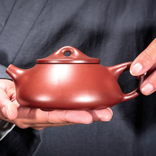 Retro Handmade Teapot Zisha Teaware Set Purple Clay Chinese Yixing Tea Pots Tea Kettle Tea Accessories Tea Infuser