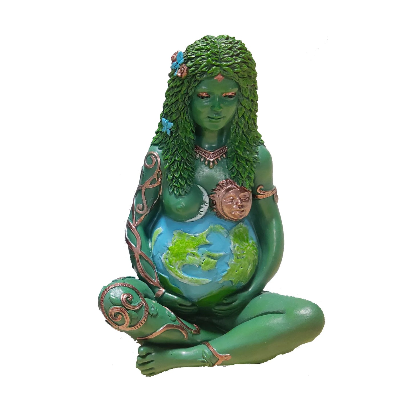 Retro Home Ornaments Nordic Resin Statue of The Earth Victory Goddess Mother Sculpture  Living Room Decoration Desktop Figurines