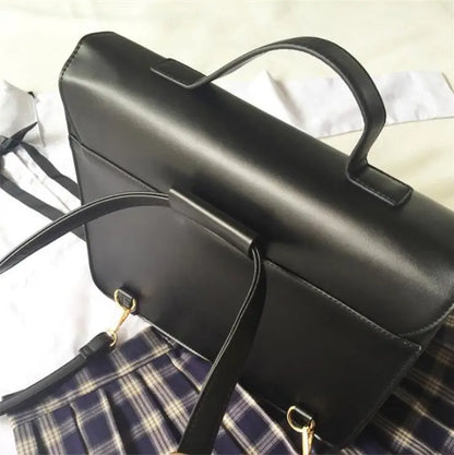 Retro Korean Style Women Backpack Students ShoulderBags Briefcase Bookbag Travel Messenger Bags