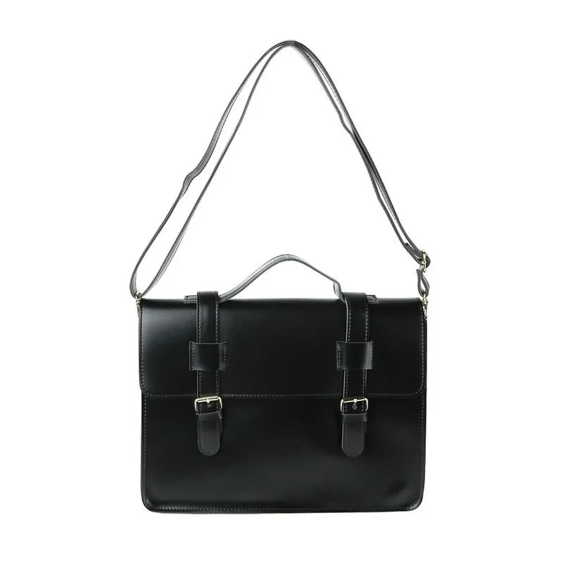 Retro Korean Style Women Backpack Students ShoulderBags Briefcase Bookbag Travel Messenger Bags