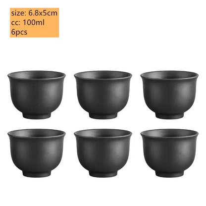 Retro Large Capacity Purple Clay Teapots Handmade Raw Ore Zisha Tea Pot Chinese Filter Beauty Kettle Tea Sets Accessories