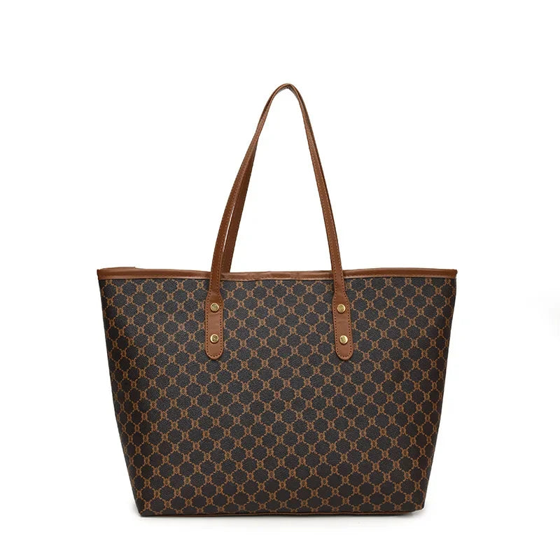 Retro Large Capacity Shoulder Bag 2024 New Tote Bag Designer Bags Luxury  Hand Bags Bag for Women
