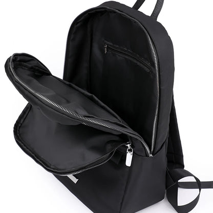 Retro Large Capacity Solid Color Backpack Designer Women Luxury Knapsack High Quality Leisure Nylon Travel  Back Pack for Women