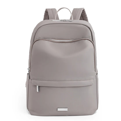 Retro Large Capacity Solid Color Backpack Designer Women Luxury Knapsack High Quality Leisure Nylon Travel  Back Pack for Women