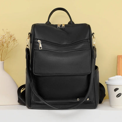 Retro Multifunctional Large Capacity Backpack With Anti Splash Water Travel Mochilas Luxury Women's Designer Brand Bagpack Sac