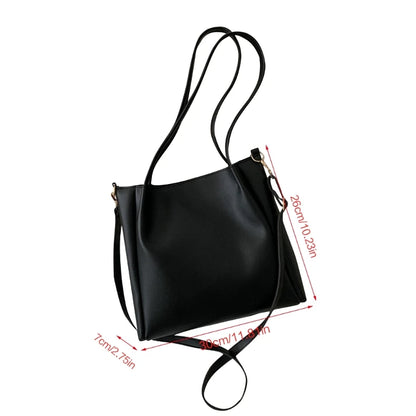 Retro PU Leather Satchel Shoulder Bag Crossbody Handbag for Fashion Women Girls