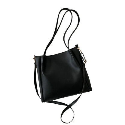 Retro PU Leather Satchel Shoulder Bag Crossbody Handbag for Fashion Women Girls