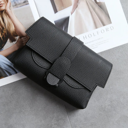 Retro Square Bags for Women Cowhide Luxury Purses Versatile One Shoulder Crossbody Portable Waist Bag Fashion Practical Bolsos