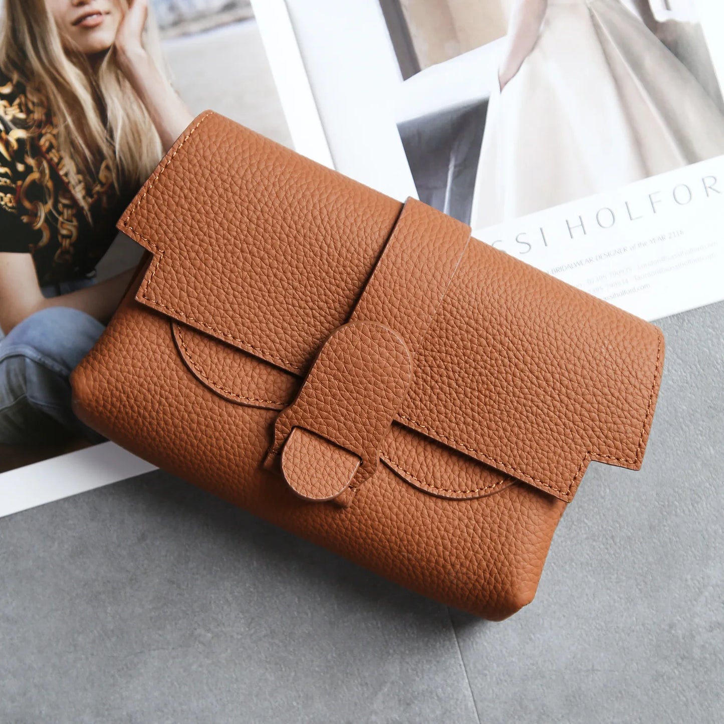 Retro Square Bags for Women Cowhide Luxury Purses Versatile One Shoulder Crossbody Portable Waist Bag Fashion Practical Bolsos