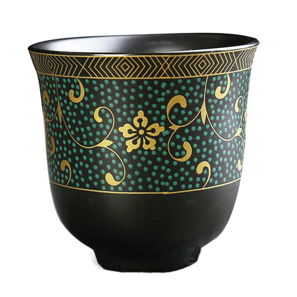 Retro Style Porcelain Tea Cup for Living Room, Large Chinese Tea Bowl, Owner's Special Tea Cup, Kiln Change, 2 PCs/Lot