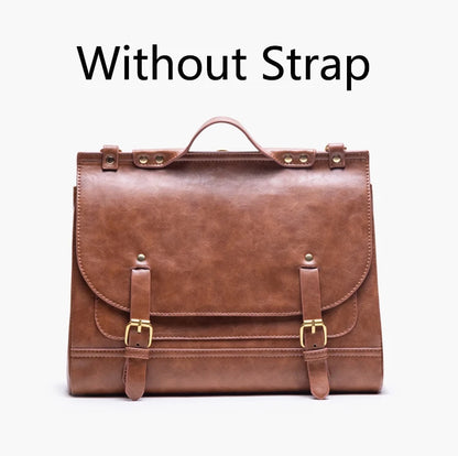 Retro Style Women Backpack Handbags Female Students Artificial Leather Messenger Bags Bookbags Laptop Briefcase