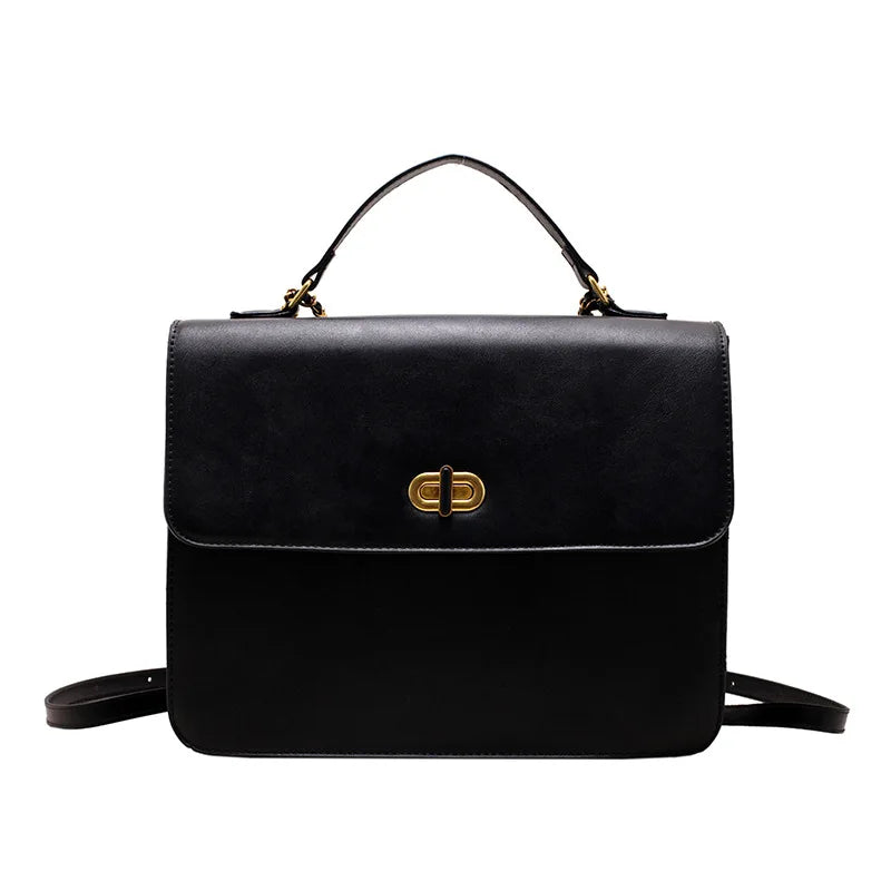 Retro Style Women Chain Mormcore Backpacks Girl HandBags Briefcase Silvery Messenger Bags