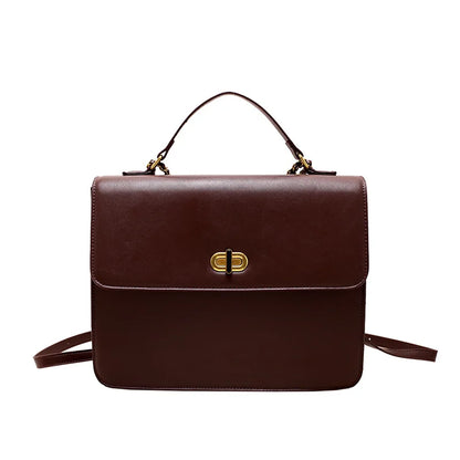 Retro Style Women Chain Mormcore Backpacks Girl HandBags Briefcase Silvery Messenger Bags