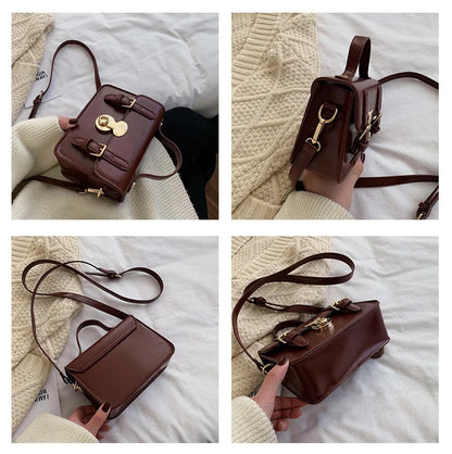 Retro Style Women Girls Flap Bags Mini Handbag Ladies Shoulder Bag Messenger Bags