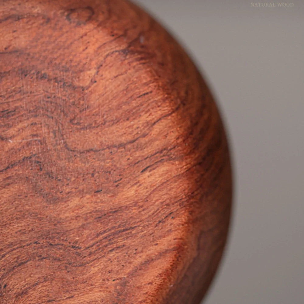 Retro Walnut Pan Style Incense Holder Small Diffuser Household Scented Aromatic Candles Holder Tea Items Accessories Craft