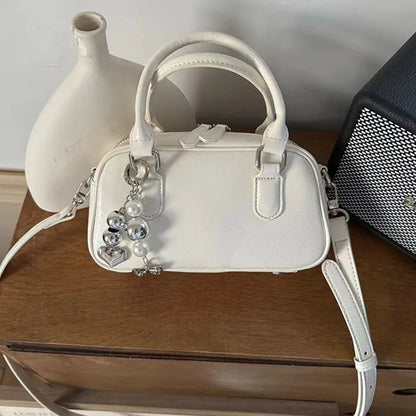Retro handbag with niche design, exquisite handbag, mini hand-held bowling bag