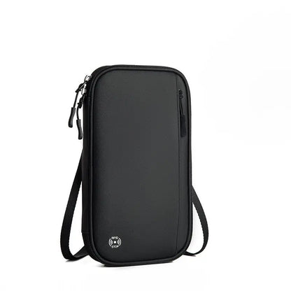Rfid Blocking Passport Case Travel Document Organizer With Zippe Family Passport Holder Wallet For Cards Boarding Pass