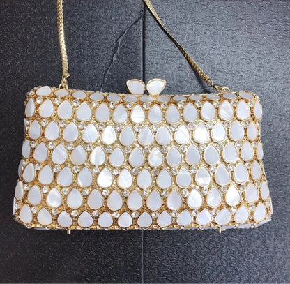 Rhinestone Evening Bag Clutches for Women Luxury shell Crystal Diamond Evening Bag Clutches Wedding Bags Luxury Bag for lady