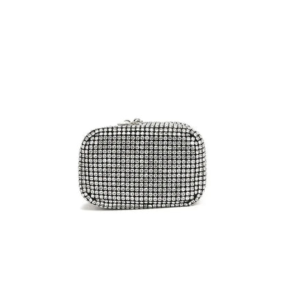 Rhinestone Women's Bag 2024 Spring New Model Full of Diamonds Free Chain Cosmetic Bags Crossbody Bag Niche Handbag