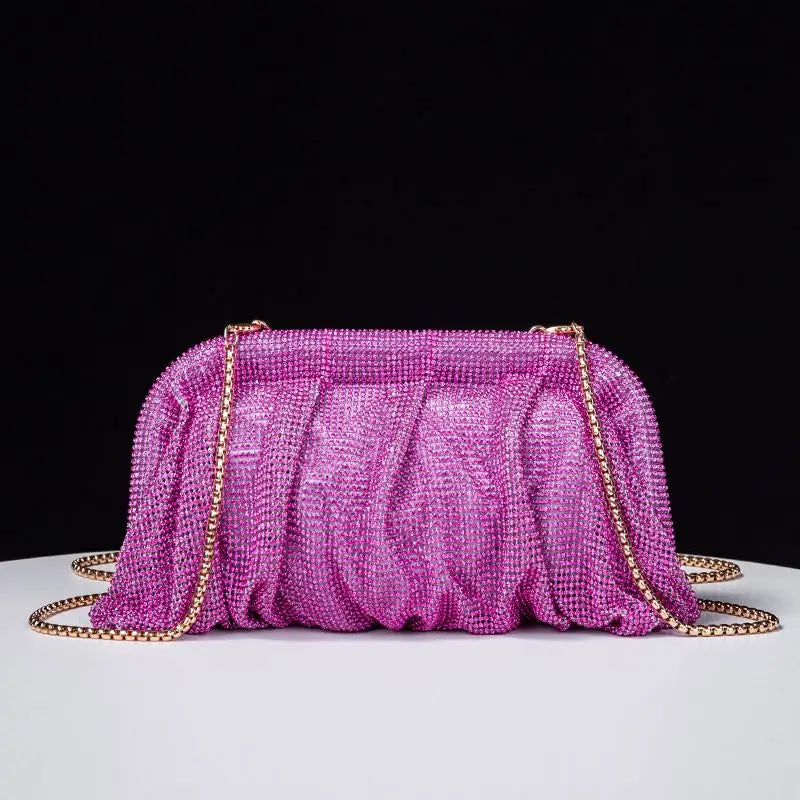 Rhinestones Crystal Afterparty Purse Bling Bag for Women Remarkable Gleaming Lady Celebration Dinner Clutch Bags Luxury Gift
