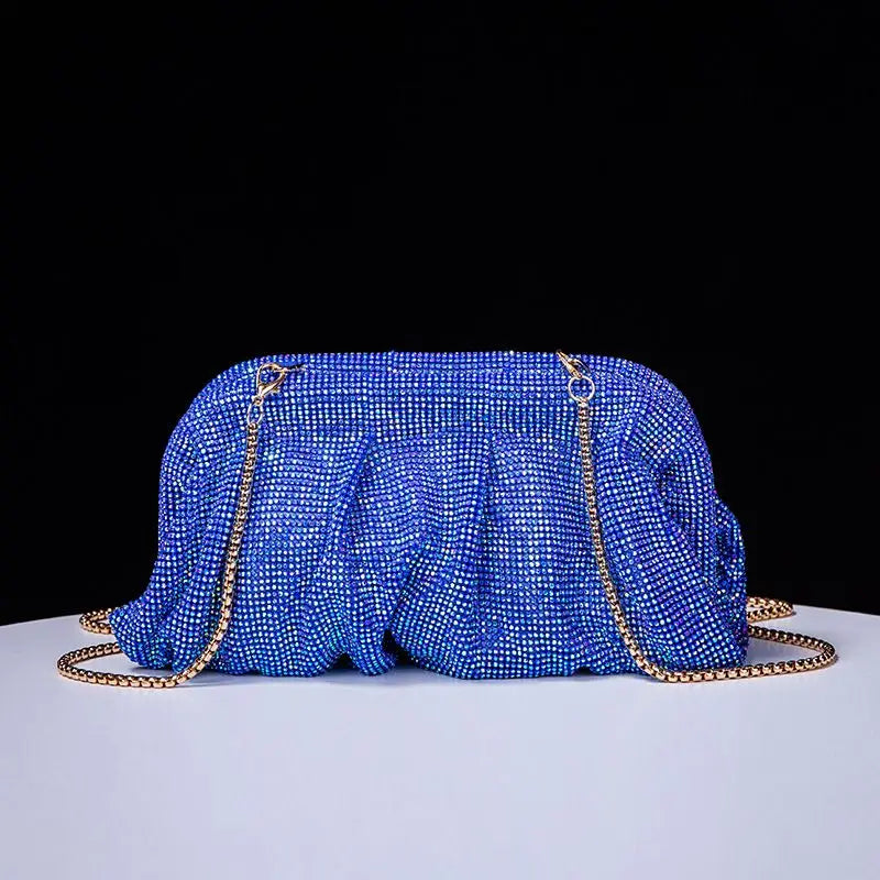 Rhinestones Crystal Afterparty Purse Bling Bag for Women Remarkable Gleaming Lady Celebration Dinner Clutch Bags Luxury Gift