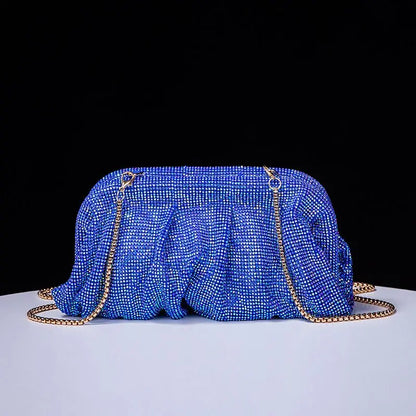 Rhinestones Crystal Afterparty Purse Bling Bag for Women Remarkable Gleaming Lady Celebration Dinner Clutch Bags Luxury Gift