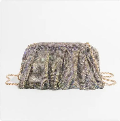 Rhinestones Crystal Afterparty Purse Bling Bag for Women Remarkable Gleaming Lady Celebration Dinner Clutch Bags Luxury Gift
