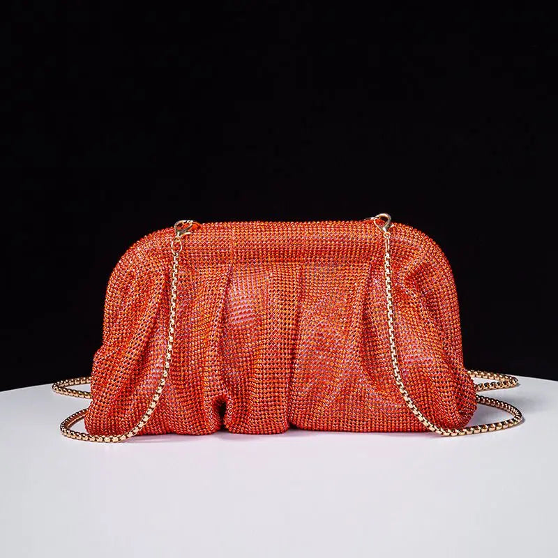 Rhinestones Crystal Afterparty Purse Bling Bag for Women Remarkable Gleaming Lady Celebration Dinner Clutch Bags Luxury Gift