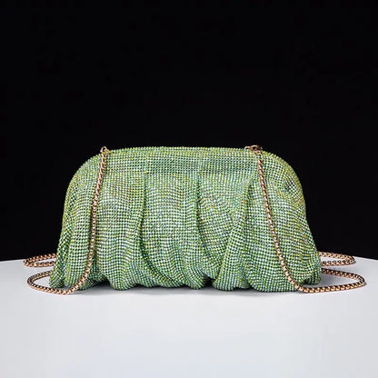 Rhinestones Crystal Afterparty Purse Bling Bag for Women Remarkable Gleaming Lady Celebration Dinner Clutch Bags Luxury Gift
