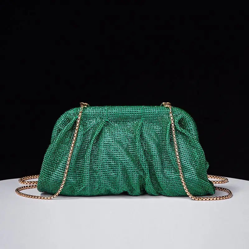 Rhinestones Crystal Afterparty Purse Bling Bag for Women Remarkable Gleaming Lady Celebration Dinner Clutch Bags Luxury Gift